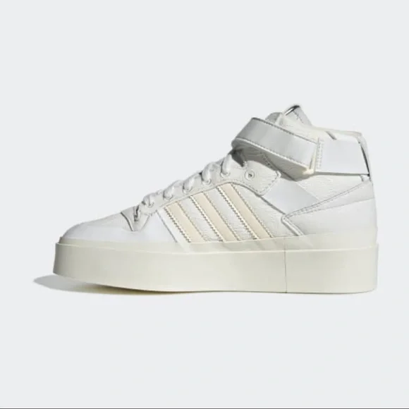 Women’s Adidas Forum Bonega Mid Shoes - Picture 9 of 15